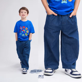 กางเกงยีนส์ขากระบอกเด็ก รุ่นPG ของแบรนด์Arin Kids อริน คิดส์