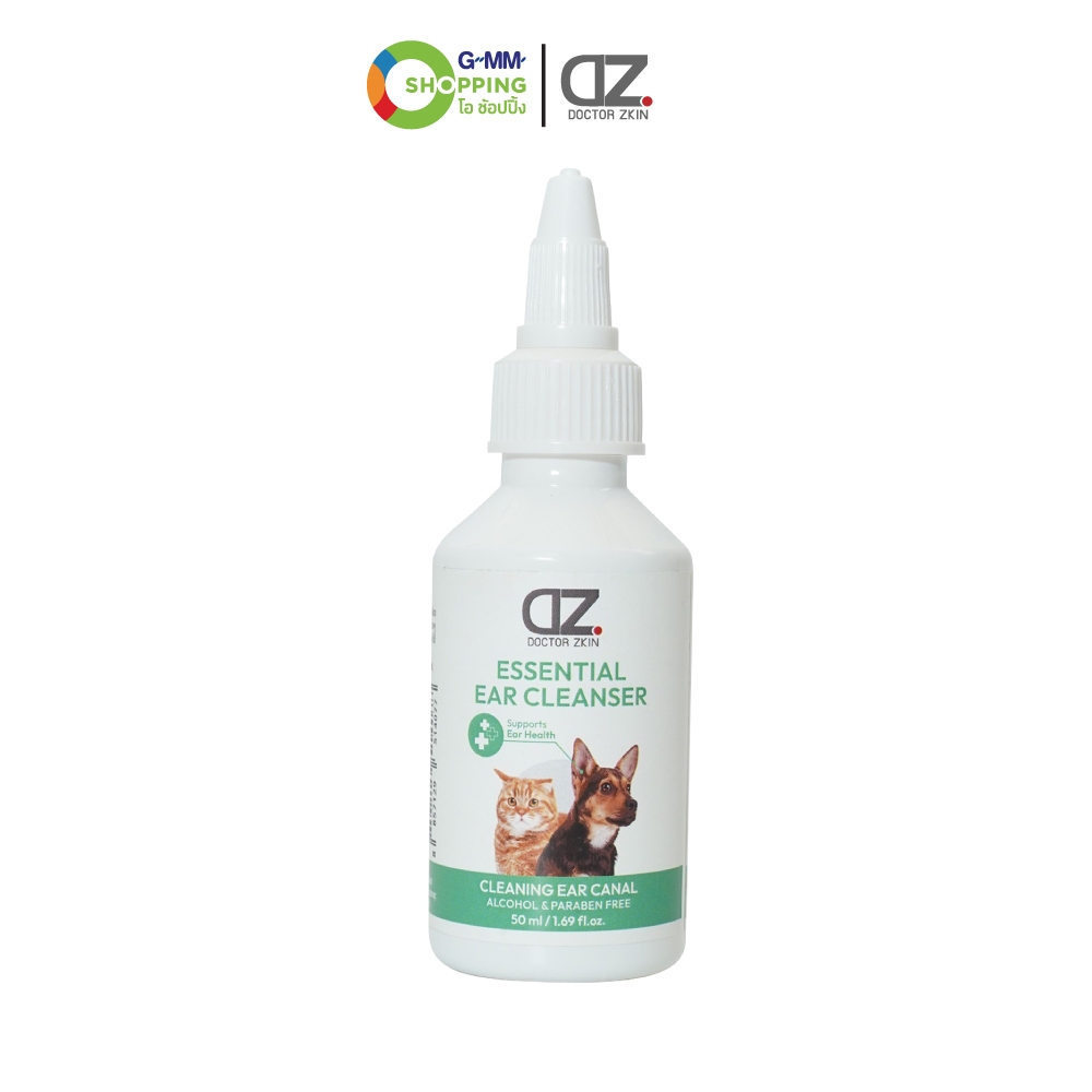Dr.Zkin ดร.สกิน น้ำยาทำความสะอาดหู สำหรับสัตว์เลี้ยง ขนาด 50 ml. #202046