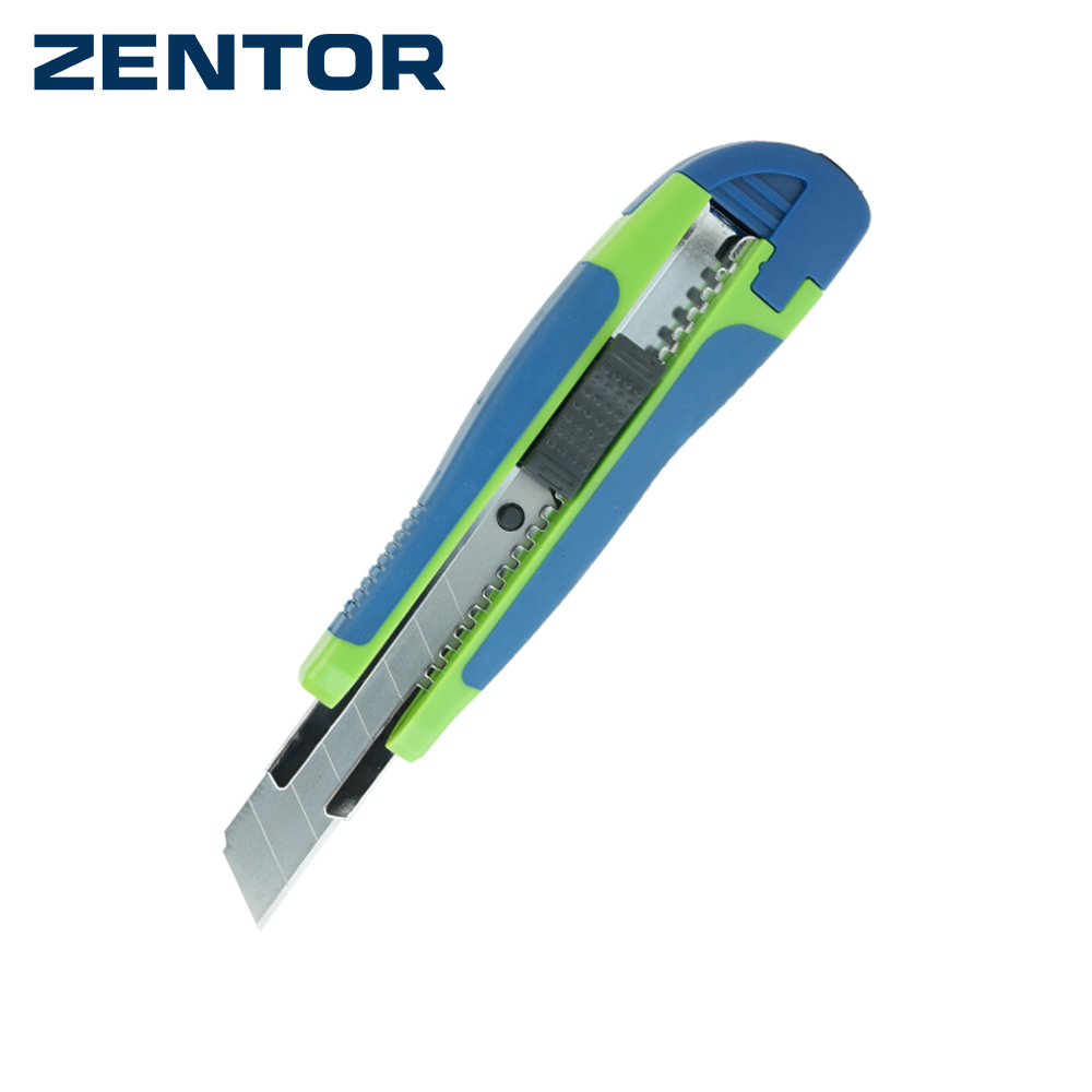 Zentor มีดคัตเตอร์ คัตเตอร์ คัตเตอร์อเนกประสงค์ 18 mm น้ำหนักเบา พกพาง่าย ใบมีดคมพิเศษ Cutter Knife