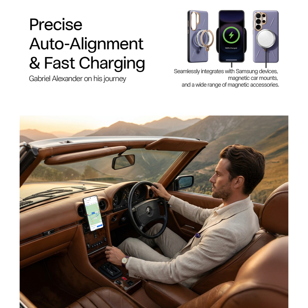 TORRAS เคสกันกระแทก Ostand Spin Vegskin ใช้สำหรับ Samsung รูปที่ 5