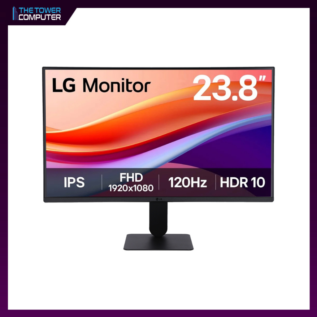 Monitor (จอมอนิเตอร์) LG 24U411A-B - 23.8 Inch IPS FHD 120Hz