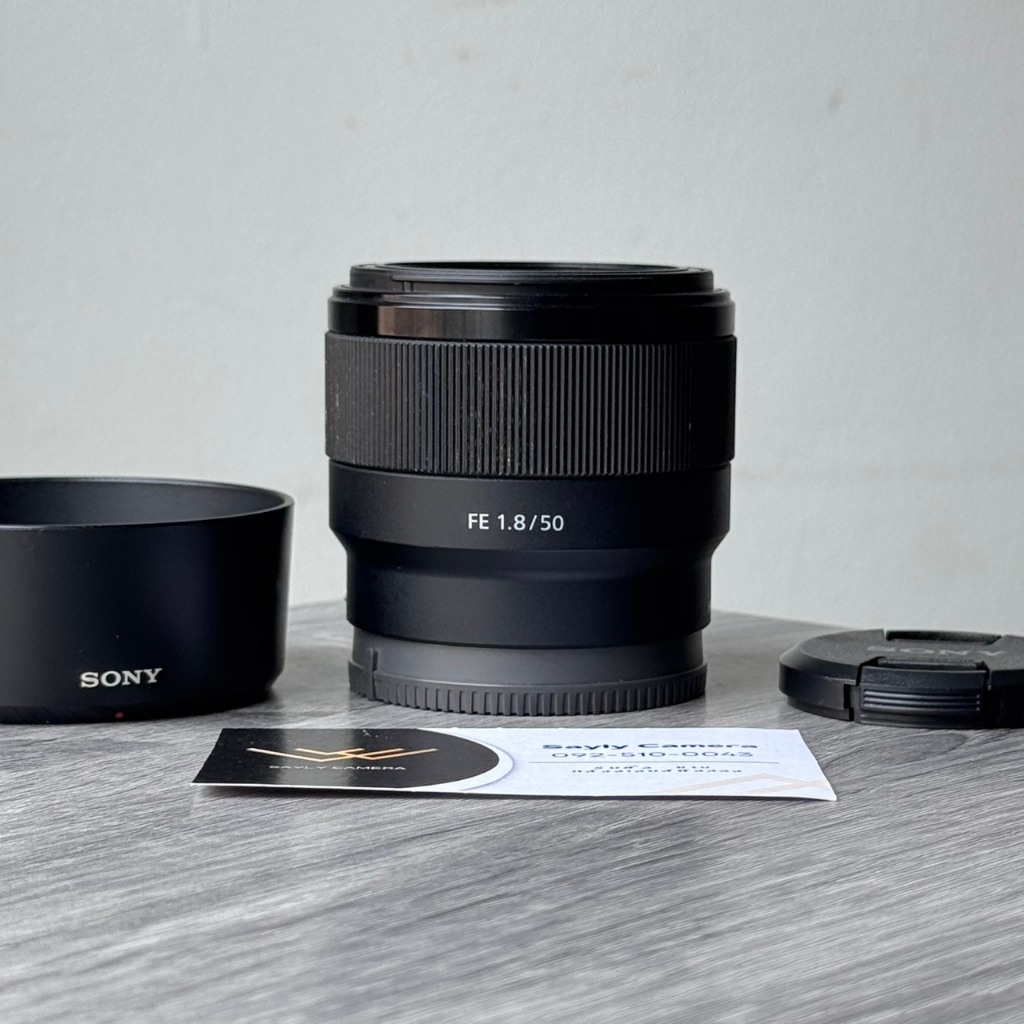 เลนส์ถูก Sony 50 FE sony lens fe50mm FE50mm หน้าชัดหลังเบลอ ใส่ ฟูลแฟรม