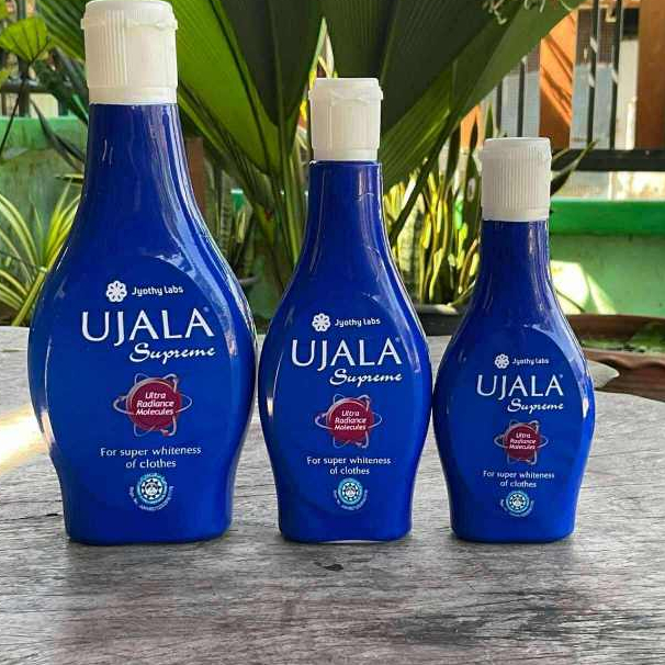 Ujala 250ml Supreme ครามน้ำจากประเทศอินเดีย ผ้าขาว
