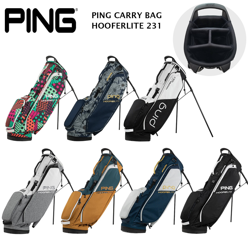 ถุงกอล์ฟ PING CARRY BAG HOOFERLITE 231