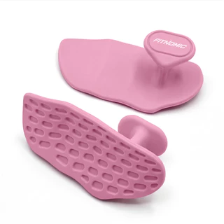 FITNOMIC กริปยางยกน้ำหนัก Silicone Grip - PINK (1 คู่) รุ่น FN-1-1085-PINK