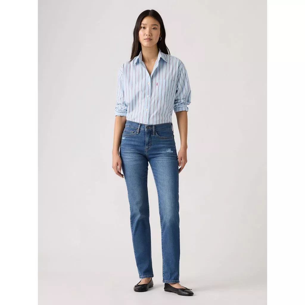 กางเกงยีนส์ผู้หญิง Levi's® Women's 314 Shaping Straight Jeans