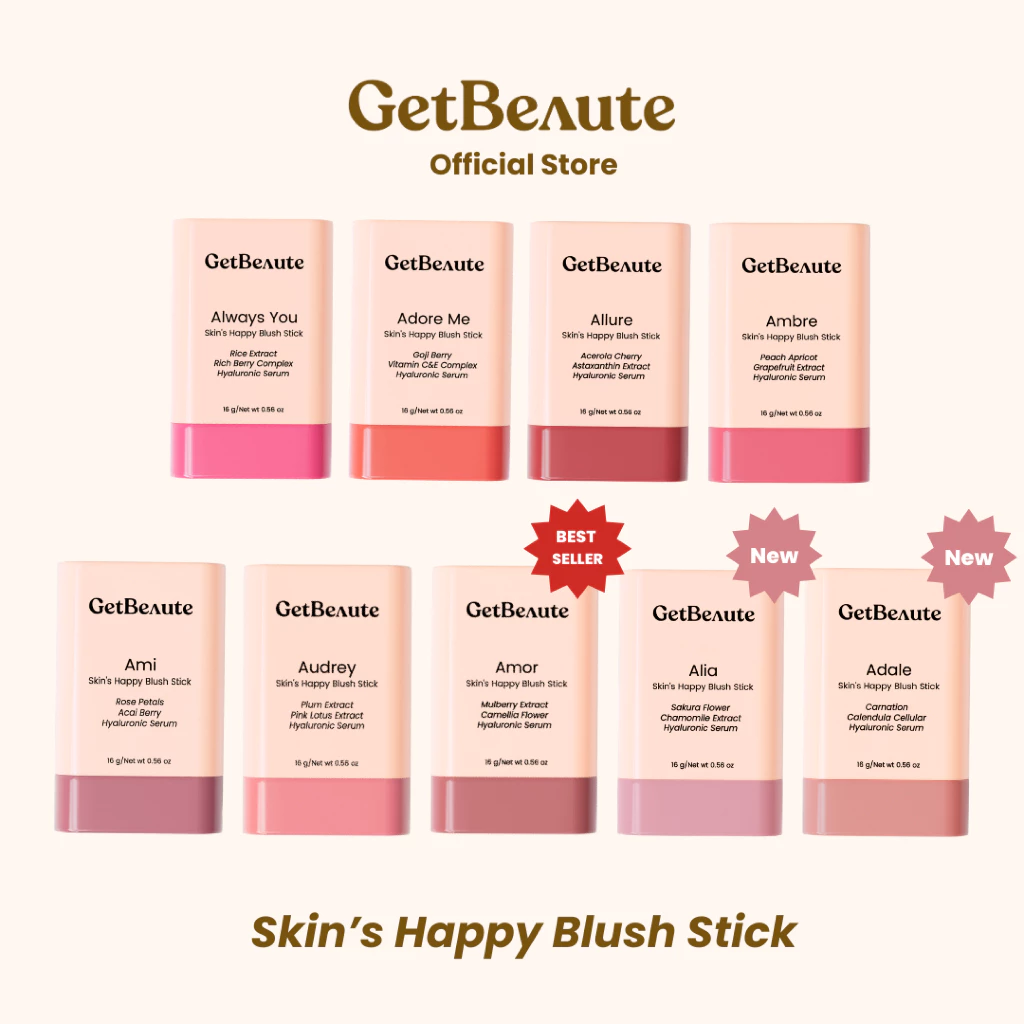 GetBeaute Skin s Happy Blush Stick 16g บลัชออน thumbnail 3