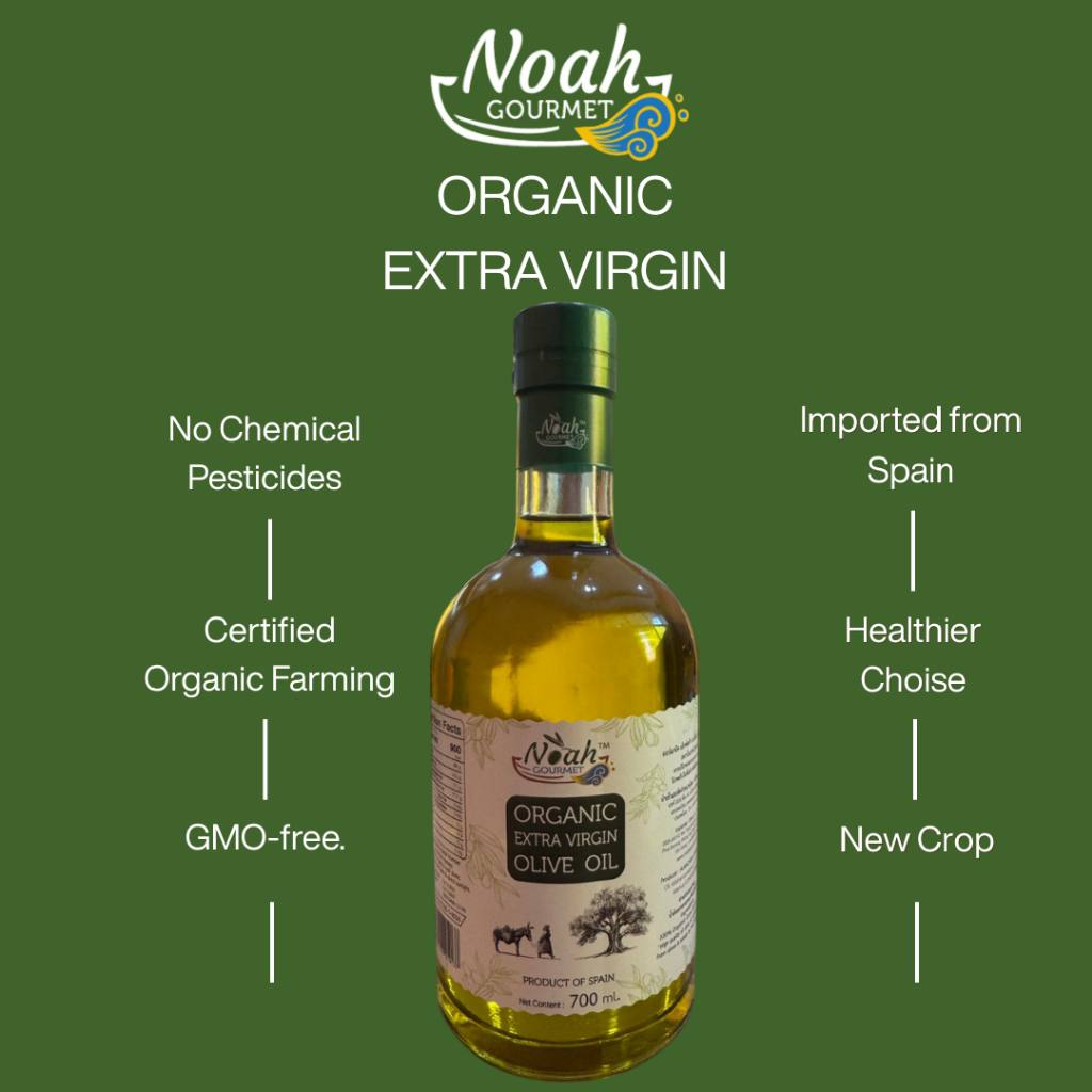 Organic Extra Virgin Olive Oil 700ml with Free Gifts น้ำมันมะกอกบริสุทธิ์ออร์แกนิก 399 Baht - รูปที่ 2