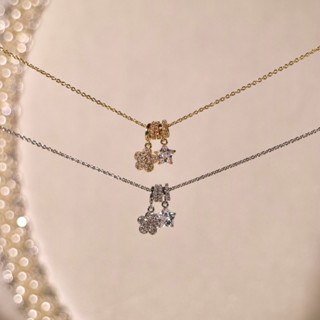 Socrush.bkk | BLOSSOM BLINK necklace | SN-074 | สร้อยคอ ดอกไ…