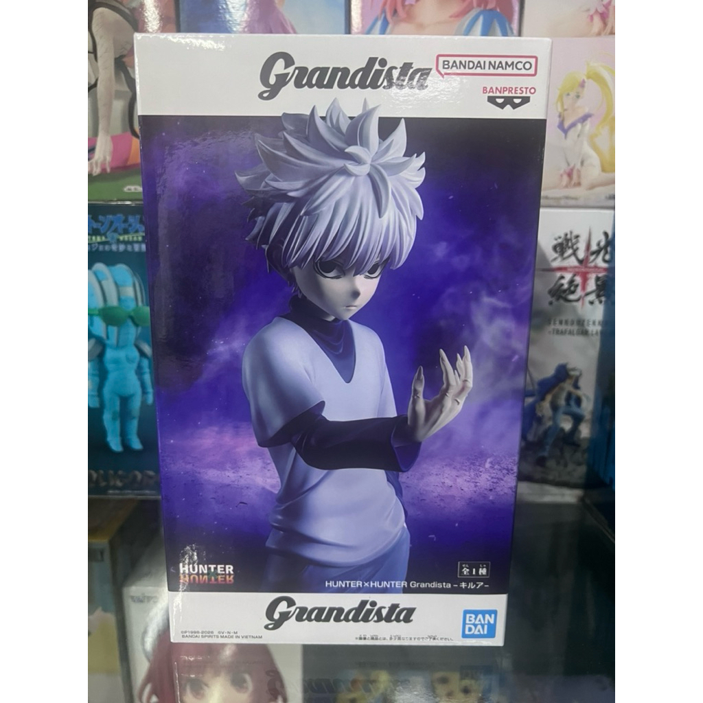 (มือ1/แท้💯)Bandai(บันได) BANPRESTO HUNTER X HUNTER GRANDISTA KILLUA