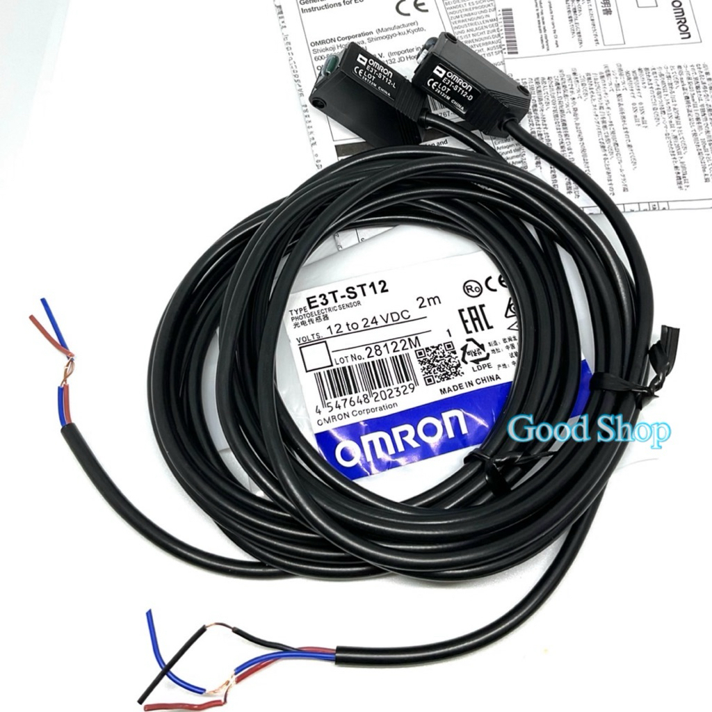 E3T-ST12-L E3T-ST12-D OMRON Photoelectric Sensor เซ็นเซอร์ โฟโตอิเลคทริค  ของใหม่