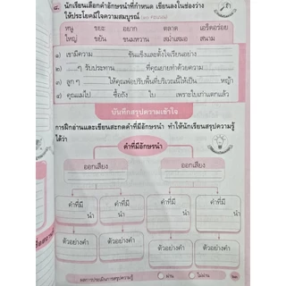 ✅[New] แบบฝึกหัด ภาษาไทย ป.3 #พว.
