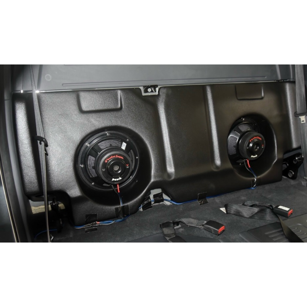 ตู้ซับไฟเบอร์  Mazda BT-50 pro 4ประตู  ปี2012-20 ตู้หนาให้เสียงแน่น มาตรฐานงานแข่งขัน ระดับ champ