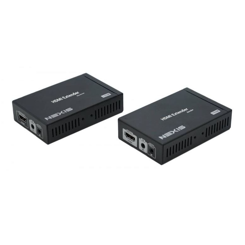 NEXIS 100เมตร 4K HDBaseT Extender (ขยายสัญญาณ HDMI ได้ถึง 100 เมตร) รุ่น LE-H100AT  #LEH100AT