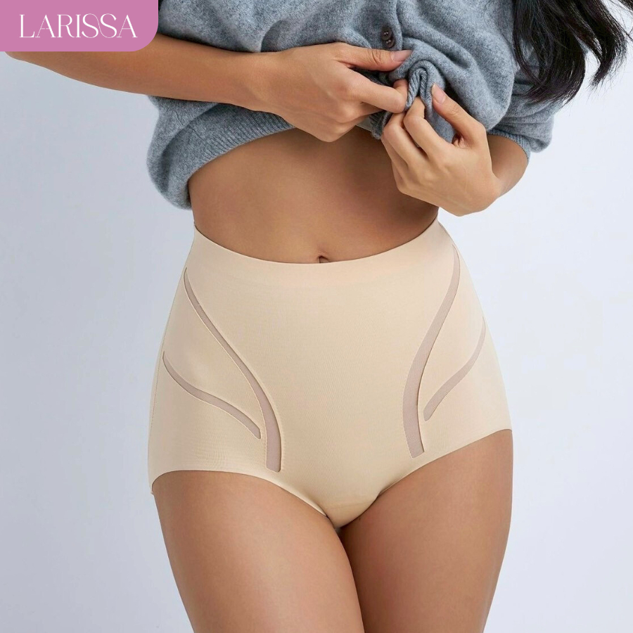 LARISSA BELLE SHAPING PANTY กางเกงชั้นในเนียน กระชับ ไร้ขอบ เก็บส่วนเกิน เต็มสะโพก