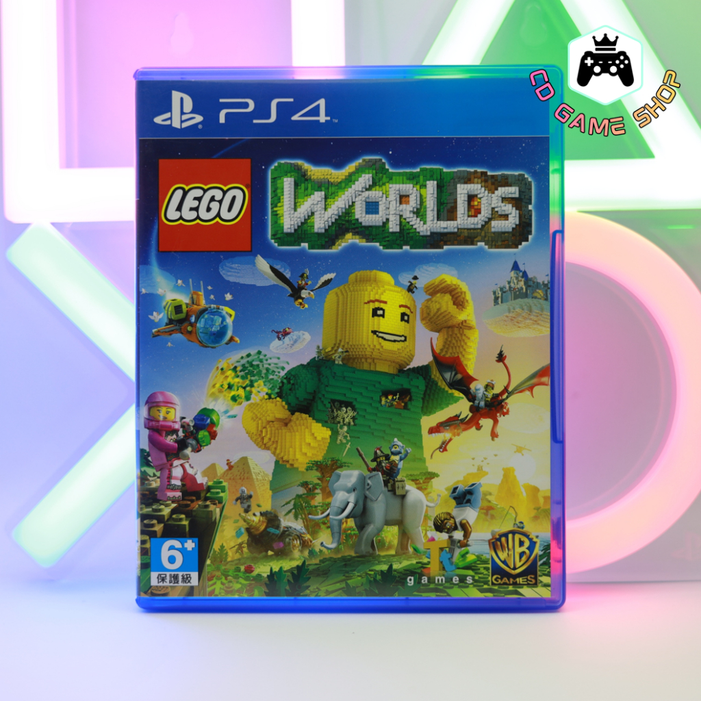 แผ่นเกมส์ PS4 LEGO Worlds (มือ 2) พร้อมส่ง