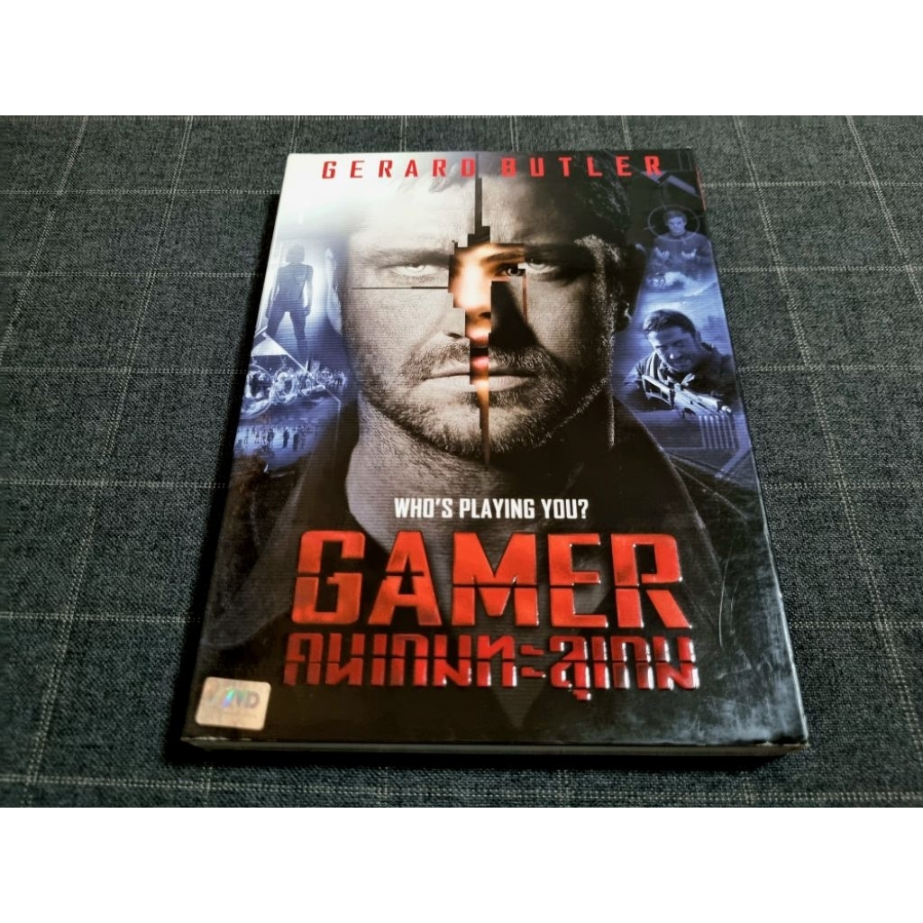 DVD ภาพยนตร์แอ็คชั่นไซไฟ "Gamer / คนเกมทะลุเกม" (2009)