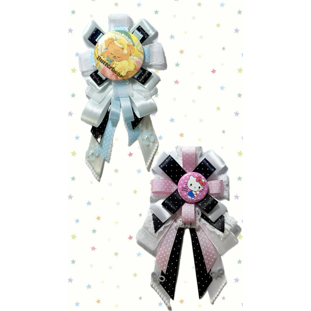 โรเซ็ตติดเข็มกลัดrosette ❌ไม่ได้เข็มกลัดนะคะ