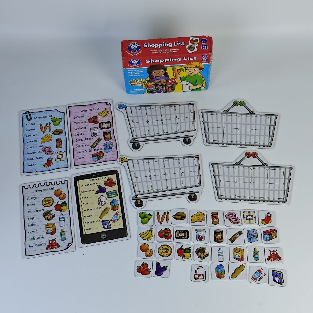 Orchard Toys Shopping List Memory ออชาร์ท บอร์ดเกมส์ มือสอง