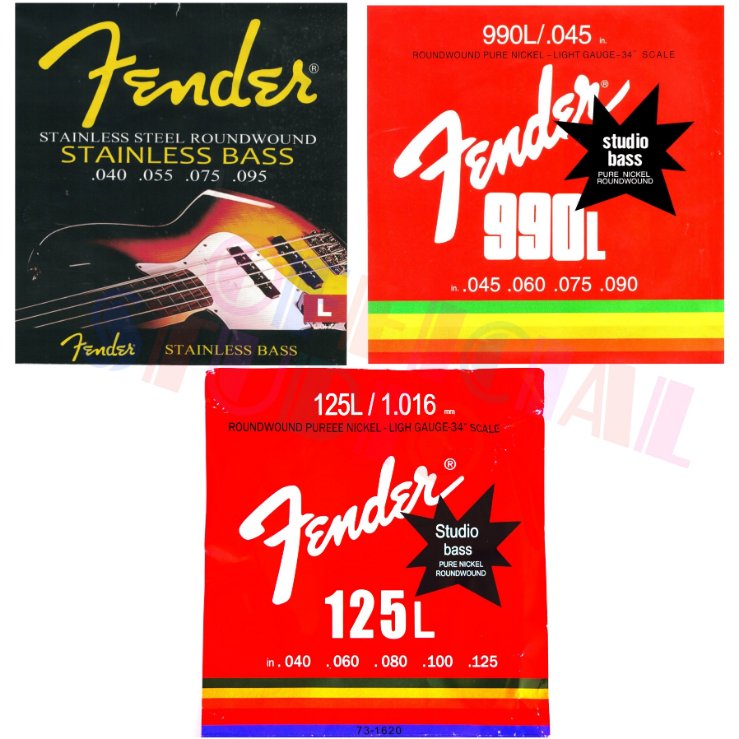 สายเบส Fender ชุด 4/5 สาย ｛ส่งเร็ว 🚀｝