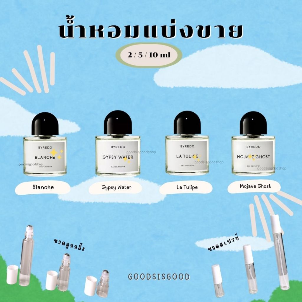 ❤️พร้อมส่ง❤️ น้ำหอมแท้แบ่งขาย (byredo)