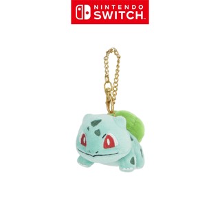 (ของแถมไม่ได้ขาย) [Nintendo Official Store] Pokemon ALL STAR COLLECTION KEYCHAIN PM01 BULBASAUR  (ตุ๊กตาพวงกุญแจ)