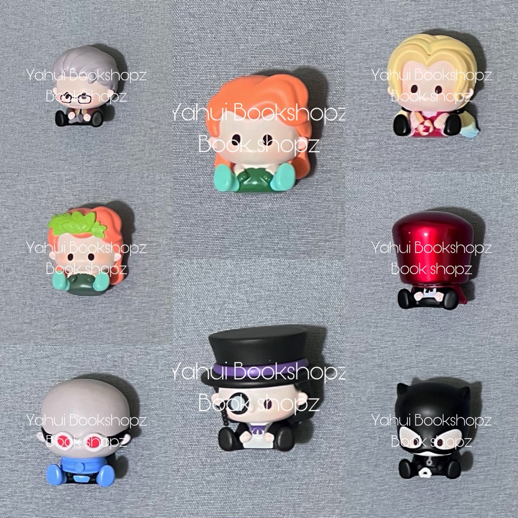 Heydolls x DC Batman from Arkham Series Heydllos Batman Gotham Park Series Mini แบทแมน ฮาร์ลีย์ ควินน์ แบบเลือกตัว