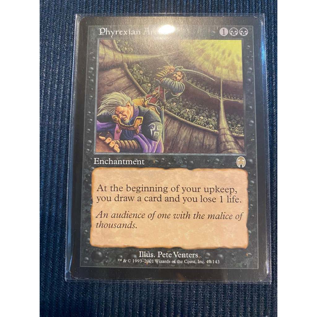MtG Single Card: Phyrexian Arena  Set: Apolalypse  Rarity: Rare  Collector No. 47