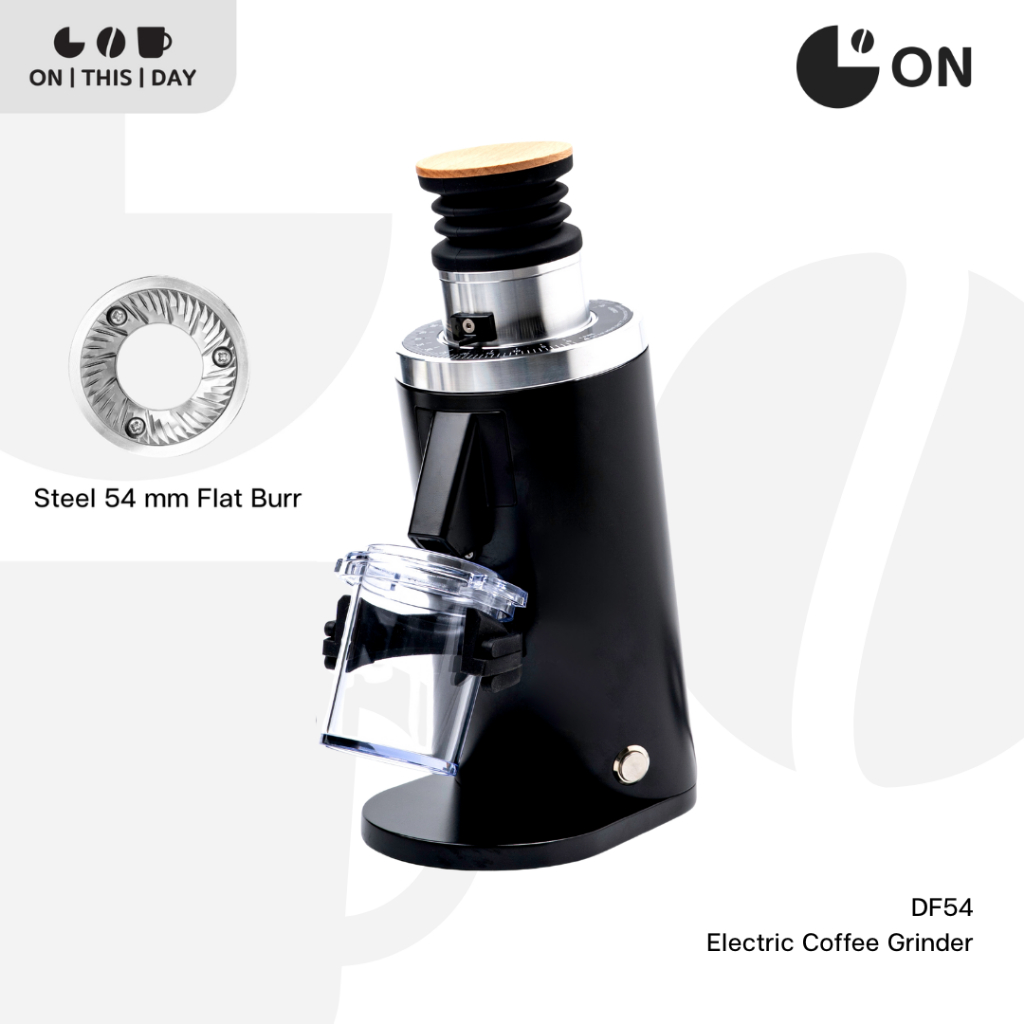 ON DF54 Electric Coffee Grinder เครื่องบดกาแฟไฟฟ้า Single Dose 54mm Flat Burr กะทัดรัด ใช้งานง่าย