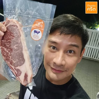 DUO2 เนื้อแซลมอน นอร์เวย์ ไร้ก้าง 5 ชิ้น + เนื้อวัวออส Grain Fed 270 วัน 1 ชิ้น - ร้านของคริต ชาคริต แย้มนาม - แซลมอน