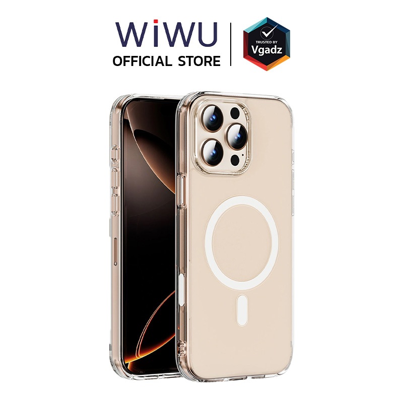 WiWU เคสสำหรับ iPhone 16 / 16 Plus / 16 Pro / 16 Pro Max รุ่น iNVISIBLE Pro