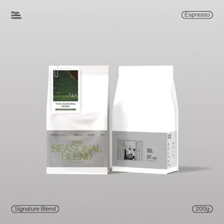(200g/1kg) เมล็ด Thai Seasonal Blend 💚🤎 Local Thai coffee beans [Signature Blend] Espresso คั่วอ่อนถึงกลาง