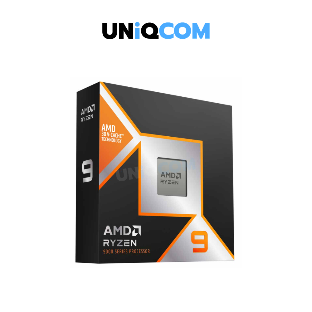 ซีพียู (cpu) UNIQCOM AMD AM5 RYZEN 9 9950X3D 4.3GHz 16C 32T