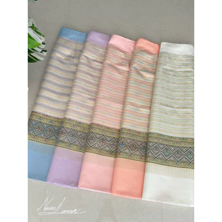 ผ้าถุงสิบสองปันนา (ผ้าทออัดกาว)