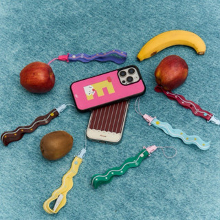 [พร้อมส่ง] Flat.case Phone Strap สายห้อยโทรศัพท์ สายคล้องกล้…