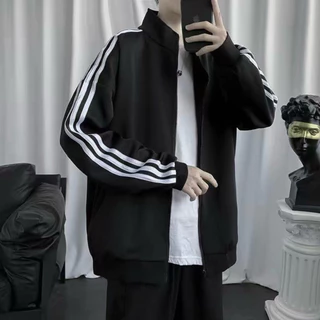 เสื้อคลุมแขนยาวผู้ชาย กันแดด กันลม ใส่สบาย พร้อมส่ง (เสื้อแถบ)