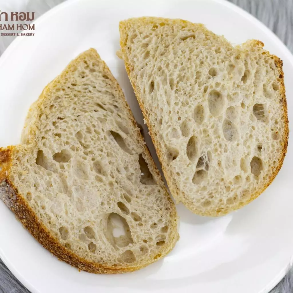 ซาวโดวจ์ โฮลวีท (Whole Wheat Sourdough) ขนมปังซาวโดจ จาก ปั้นคำหอม ทำจากยีนส์ธรรมชาติ 100% ไม่ใส่สารกันเสีย จัดส่งทั่วปร thumbnail 7