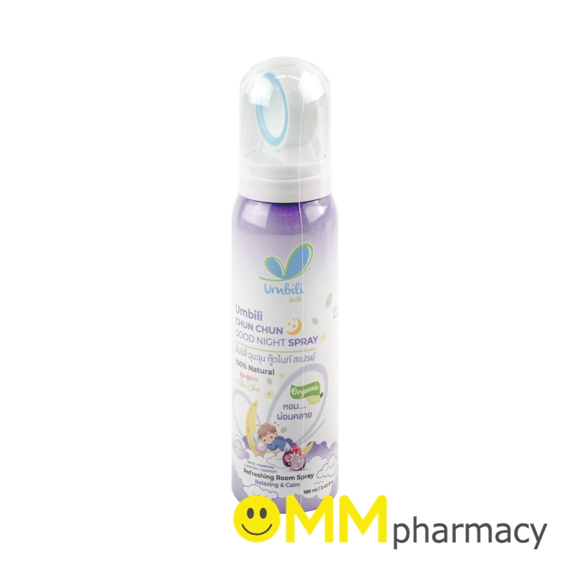 UMBILI CHUN CHUN  GOOD NIGHT SPRAY 100ML.