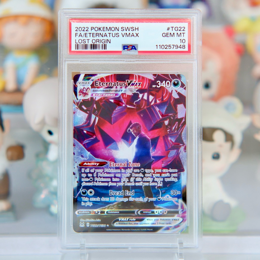 [พร้อมส่ง] PSA10(EN/CSR) FA/ETERNATUS VMAX #TG22 2022 POKEMON SWORD & SHIELD LOST ORIGIN #PSA แท้ 10