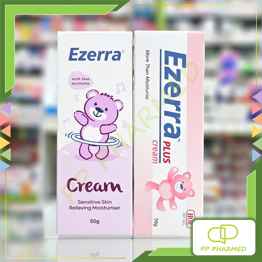 Ezerra Cream ครีมบำรุงผิวหน้าและผิวกาย 50g
