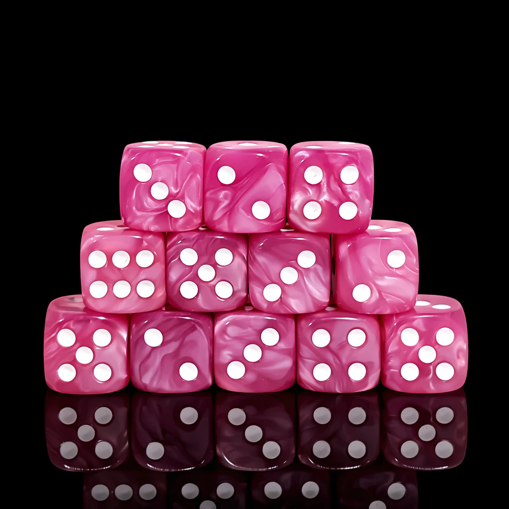 ลูกเต๋า D6 DOT 12 mm. 1ลูก(1die) | ลูกเต๋า Dice For DnD D&D MTG RPG TRPG เกมกระดาน บอร์ดเกม Game ไพ่ทาโรต์ Magic เมจิก thumbnail 4