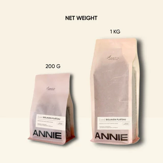 ANNIE - Laos Bolaven Plateau Medium-Dark Roast คั่วกลางไปทางเข้ม (ใช้กับกาแฟดำก็ได้ กาแฟนมก็ดี)