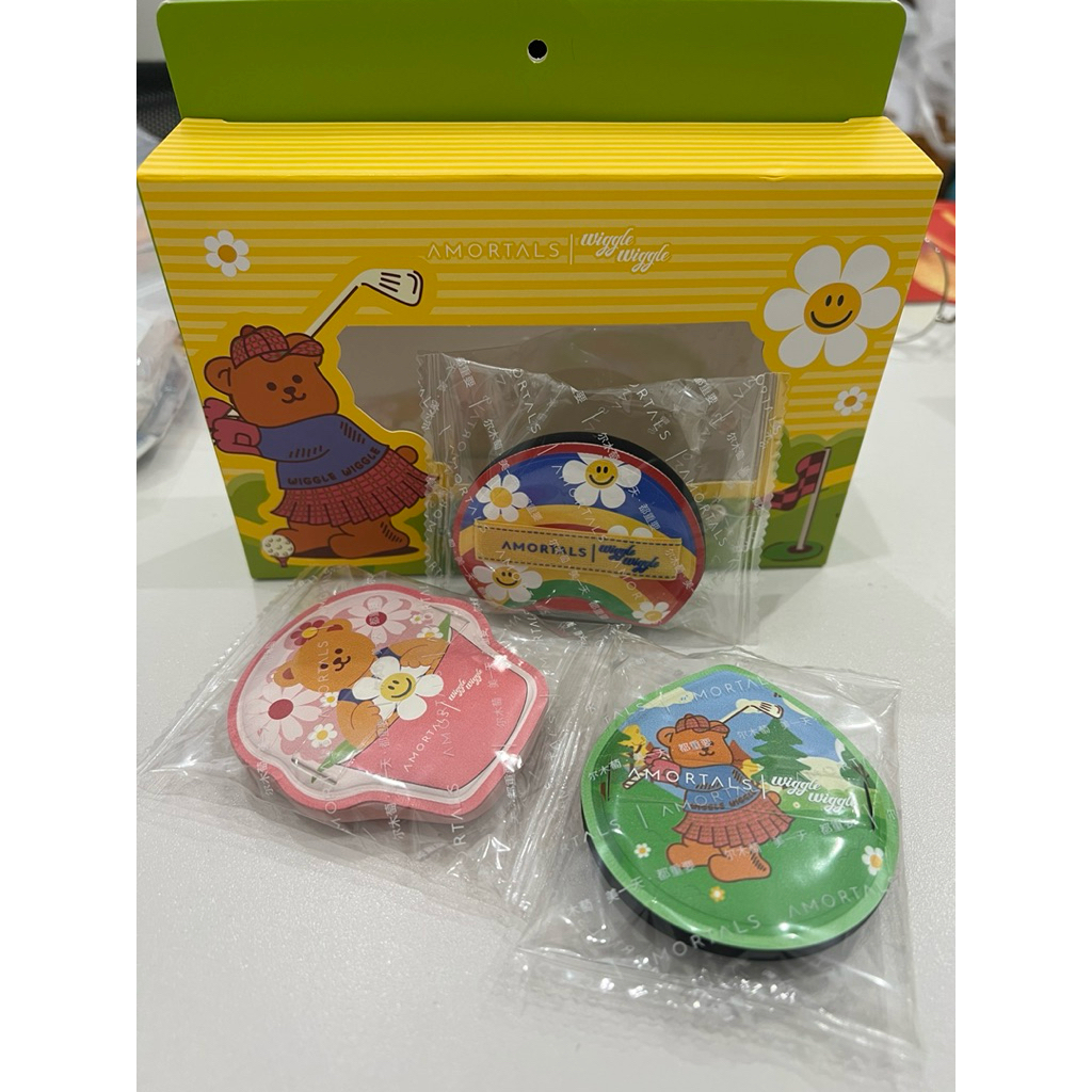 AMORTALS WingleWingke พัฟฟองน้ำ 3 ชื้น