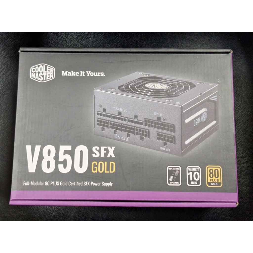 POWER SUPPLYมือ✌️COOLER MASTER V850 SFX GOLD - 850W 80 PLUS GOLD (BLACK) ประกันยาว