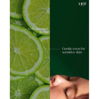 Her Natural Herbal Anti Acne Mask มาส์กสมุนไพรลดสิว ดีท็อกซ์ผิว ลดสิวอุดตัน สิวแห้งไว คุมมัน (50g)