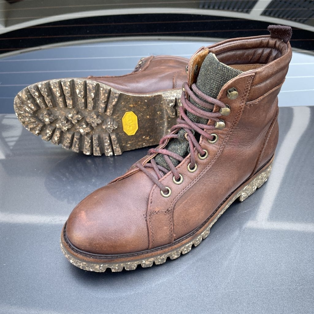 🔥 ส่งฟรี 24cm 38Eu [Ultra Rare] THE KLAXON x customellow - Vibram Sole Boots