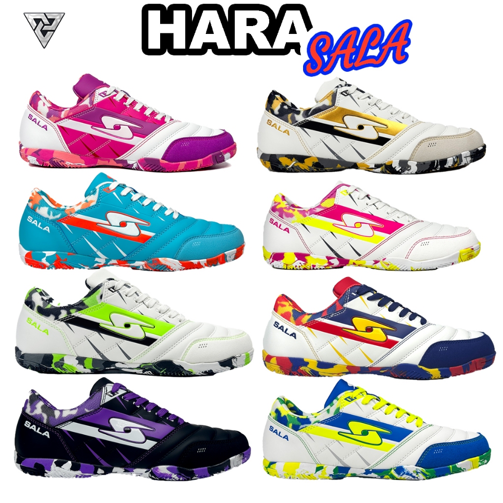 HARA FS002 รองเท้าฟุตซอล ฮาร่า รุ่น SALA ขนาด 34 - 45
