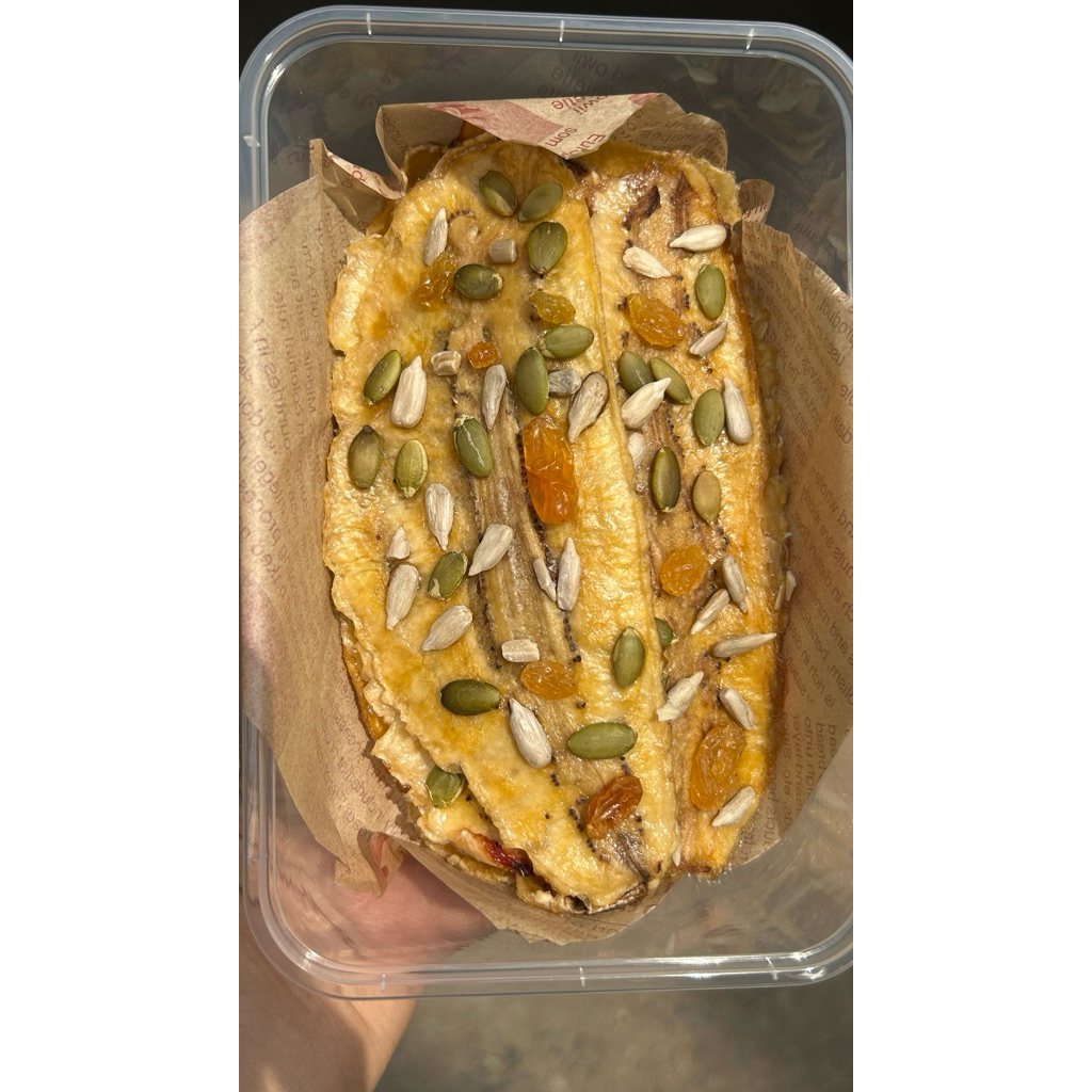 กล้วยหนึบ กล้วยอบธัญพืช กล้วยไฟเบอร์