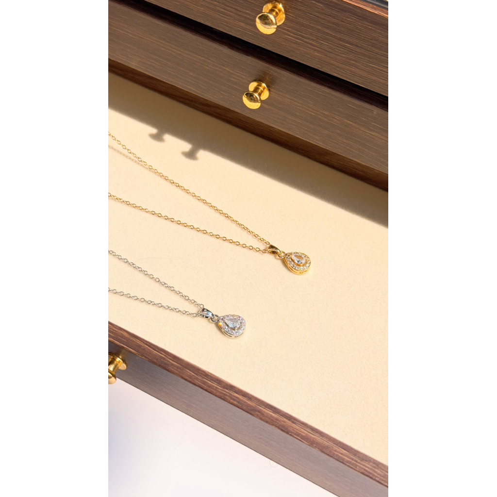 OLIVIAHOUSE - Elysia Drop Necklace