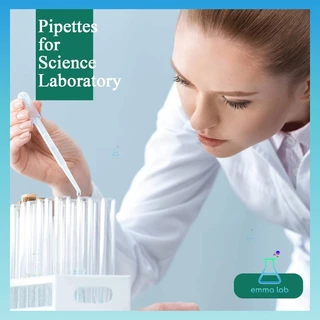 หลอดหยดสาร หลอดหยดสี 25 ชิ้น ; ขนาด 1 ml, 3 ml, 5ml, 10ml (Dropper/Pasteur Pipettes) ที่หยดของเหลว ปิเปต หลอดหยดพลาสติก